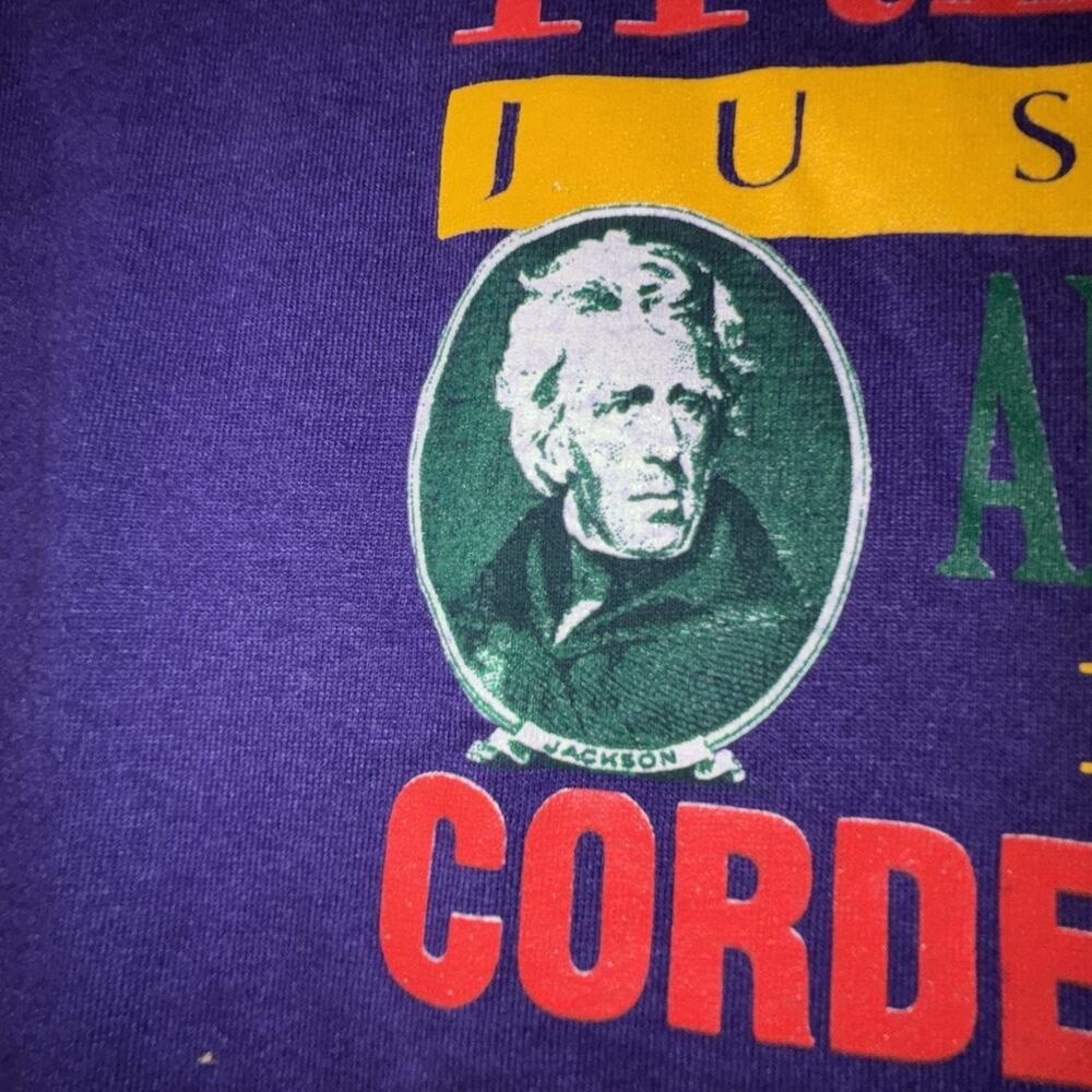Vintage Tennessee Treasure History Themed Men’s T-shirt Purple Large - Picture 3 of 10